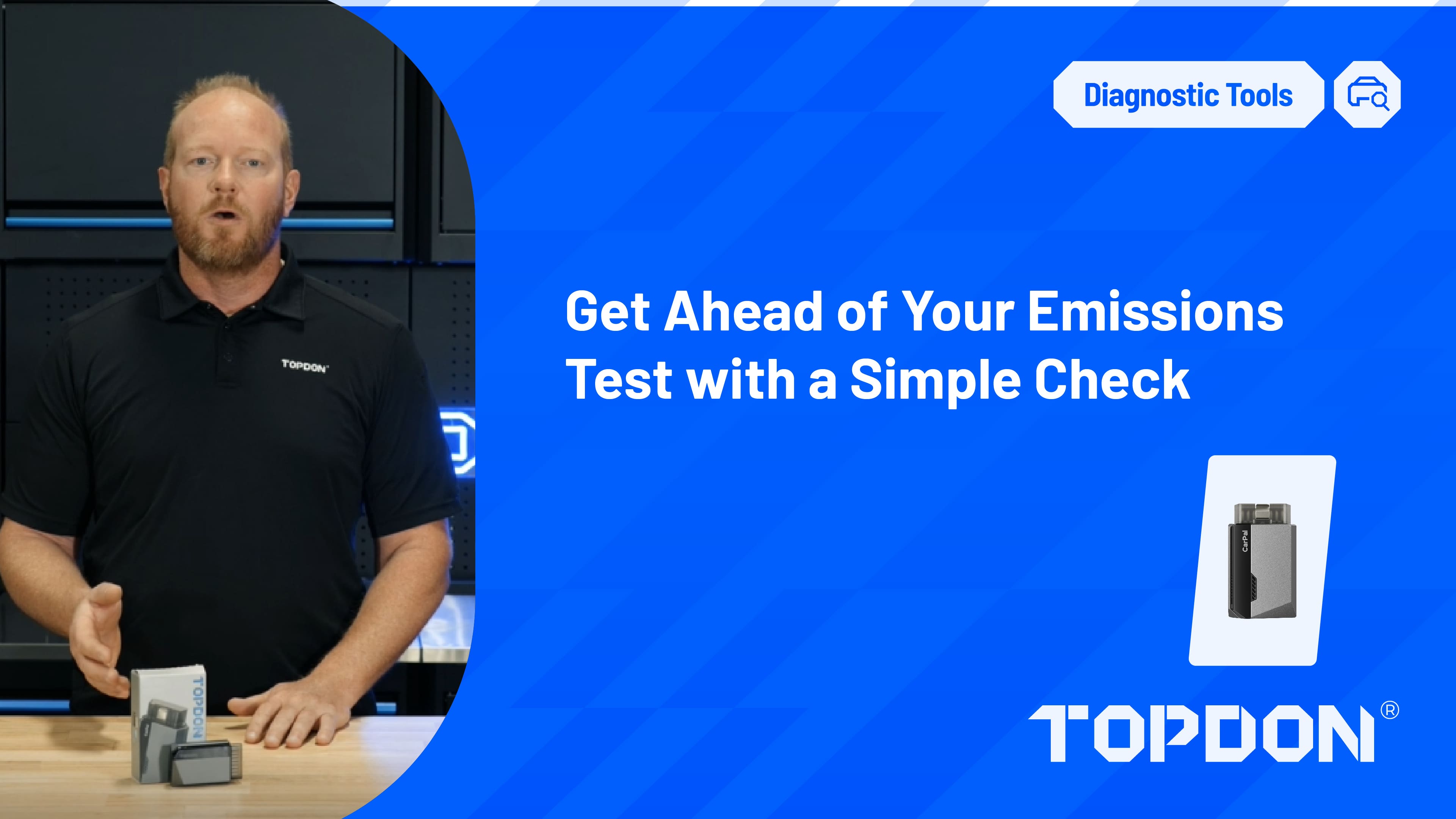 TOPDON CarPal | Get Ahead of Your Emissions Test with a Simple Check